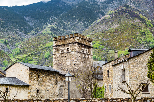 Village of Benasque. Huesca. Arag&oacute;n. Spain