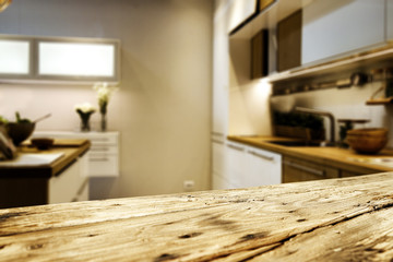table place in kitchen 