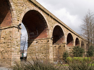 Accrington railway viaduct, Accrington, Lancashire
