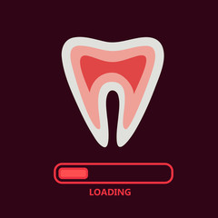 Tooth vector illustration