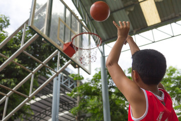 Basketball Bounce Competition Exercise Player Concept
