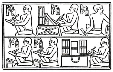 Ancient egyptian scribes	