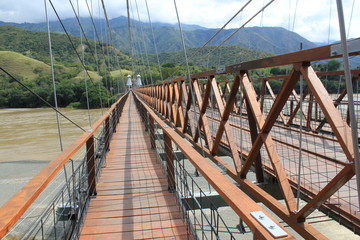 Puente de Occidente. Olaya y Santa Fe de Antioquia, Colombia.