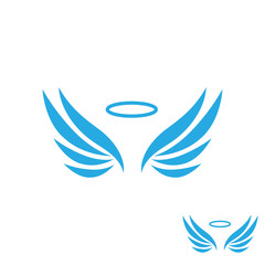  sketch of angel wings. Wings icons set
