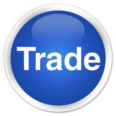 Trade premium blue round button