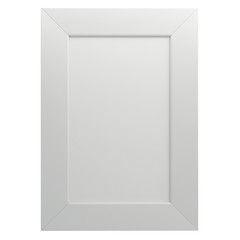 Frame Picture On Isolated White Of Background