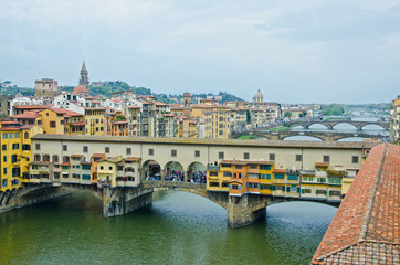 Ponte Vecchio in Florence, Italy