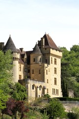 Fototapeta na wymiar La Roque-gageac, village classé sur la Dordogne,Périgord noir,pays Sarladais