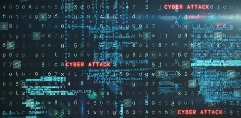 Composite image of virus background