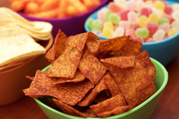 Botanas saladas y dulces