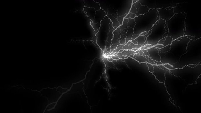 4k Abstract thunderstorm lightning background,nature electricity power energy backdrop,heavy rain weather.