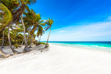 Riviera Maya - paradise beaches in Quintana Roo, Mexico - Caribbean coast