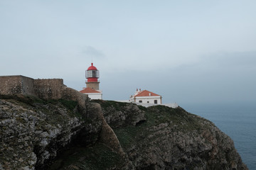 Fototapeta na wymiar St. Vincente Lighthouse