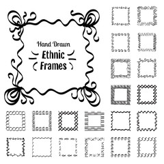 Obraz premium Ethnic Patterns or Frames