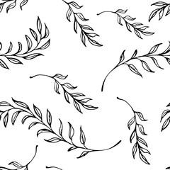 Hand Drawn Nature Pattern