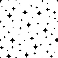 Star seamless pattern. Seamless pattern with stars. Seamless geometric pattern. Vector seamless pattern.