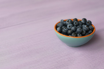Fresh blueberries