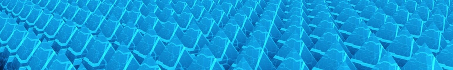 Beautiful abstract cubes background, 3d rendering
