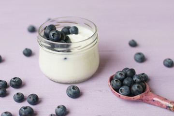 Fresh blueberries