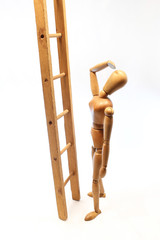 Maniqui Con Escalera