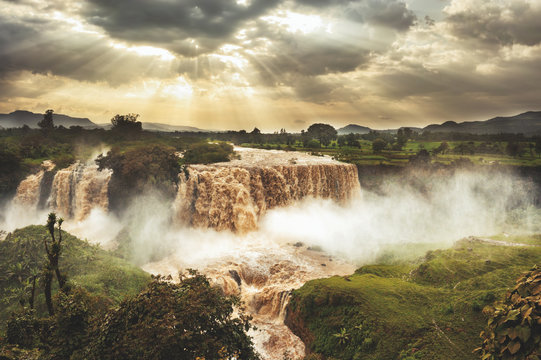 Blue Nile Falls, Tis Issat, Ethiopia, Africa