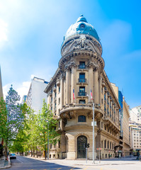 Stock Exchange in Santiago, Chile