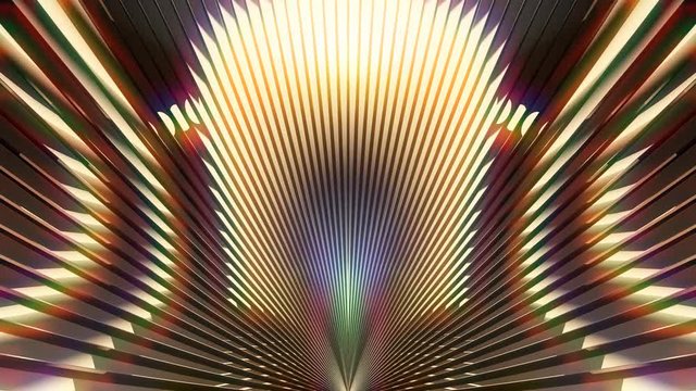VJ Stage Gold Background