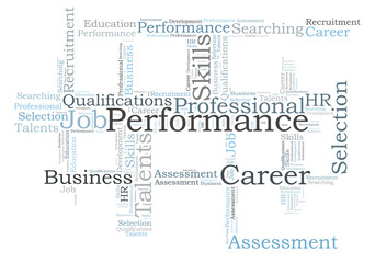 Recruitment word cloud