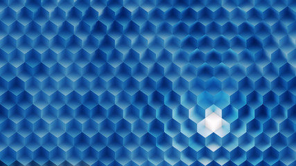 Background Made of Cubes