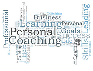 Personal Coaching word cloud