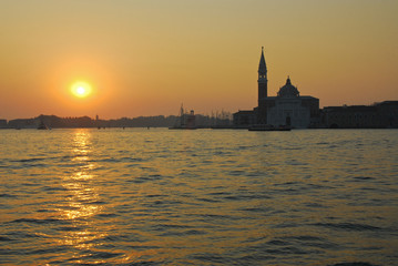 Fototapeta premium Gran Canal sunrise