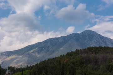 Fototapeta na wymiar Mignano Montelungo FR, panorama
