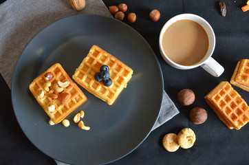 Viennese waffles