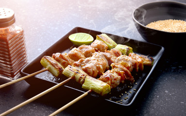 japanese chicken grill  Yakitori.