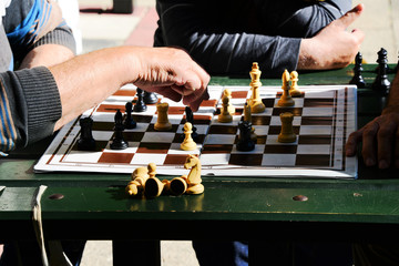Schachspieler im Park © Karl Allen Lugmayer