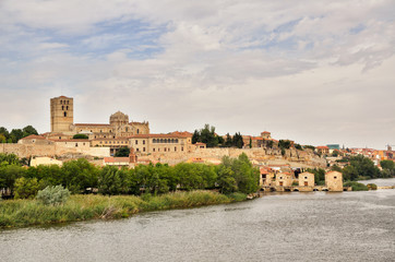 Ancient town of Zamora, Spain