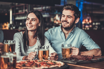 People at pub