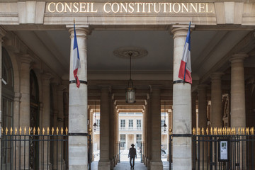 Paris - Le Conseil constitutionnel