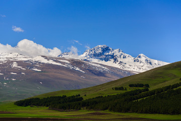 Fototapeta premium Beautiful view of Mount Aragats, Armenia
