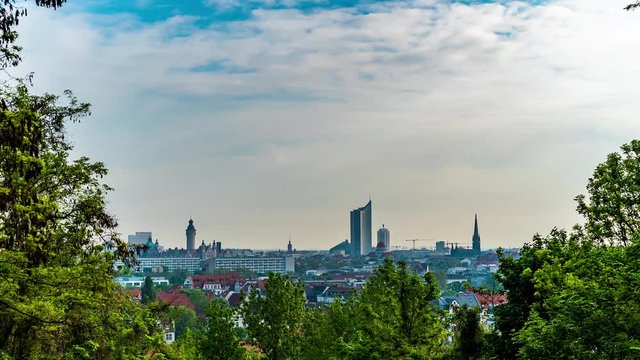Zeitraffer von Leipzig