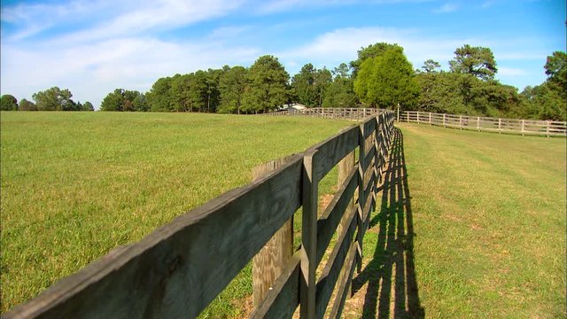 Atlanta Horse Ranch Long Fence