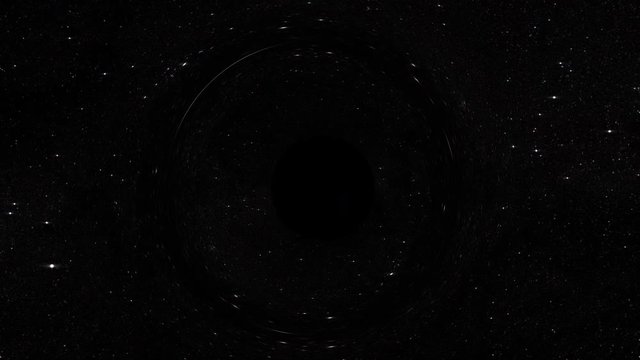the black hole gravity Lens