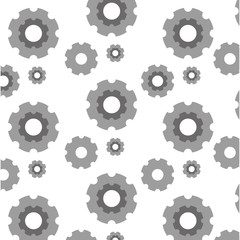 Gear machinery piece icon vector illustration graphic design