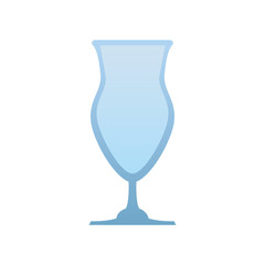 Cocktail glass cup icon vector illustration graphic design