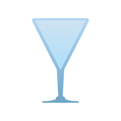 Cocktail glass cup icon vector illustration graphic design