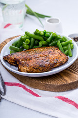 Fried chicken breast