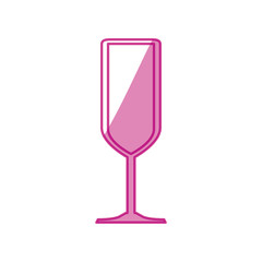 Cocktail glass cup icon vector illustration graphic design