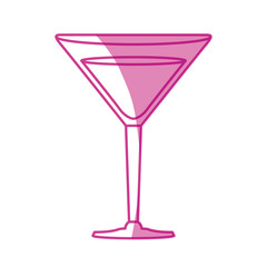 Delicious cocktail drink icon vector illustration graphic design