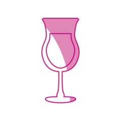 Delicious cocktail drink icon vector illustration graphic design
