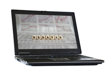 consultant word built with letter cubes